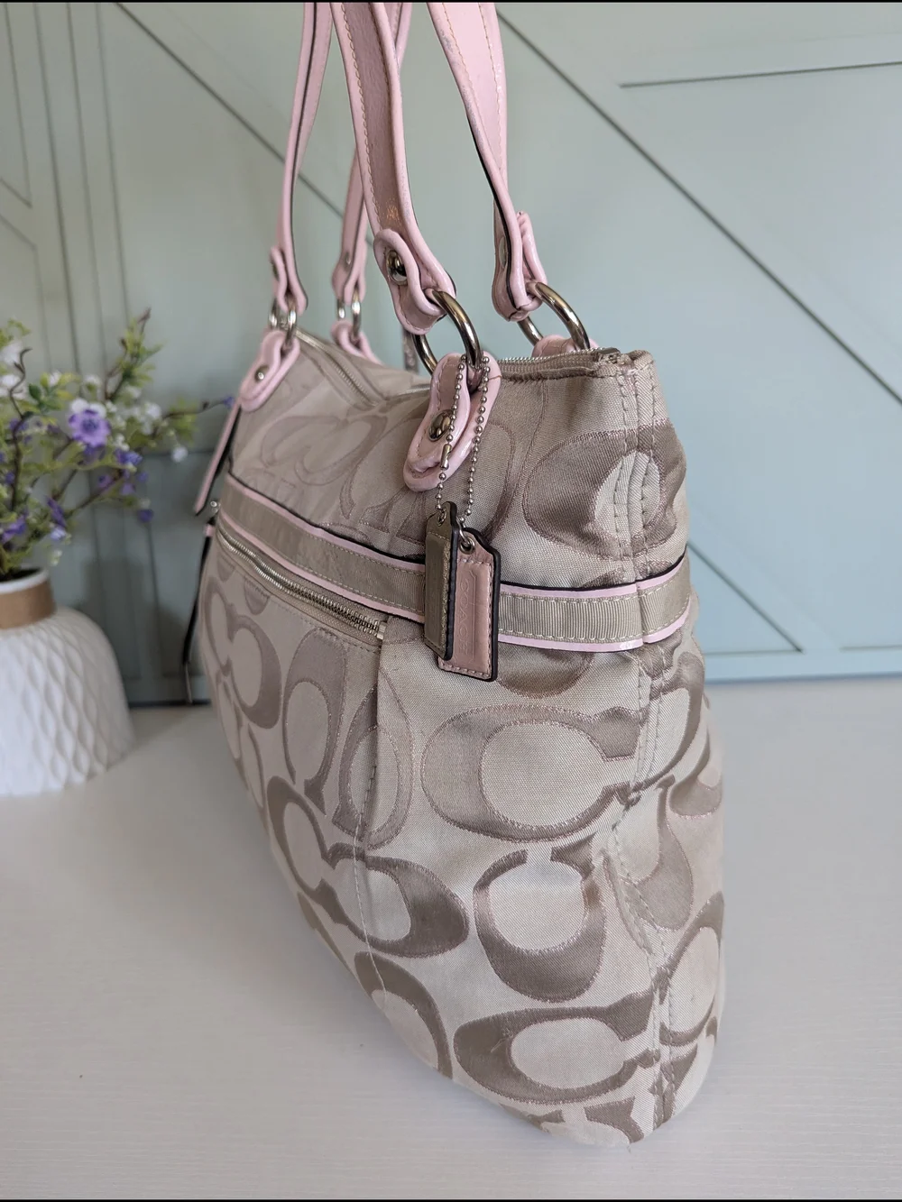 Coach poppy metallic